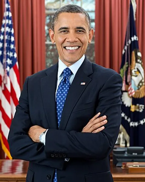 Portrait of Barack Obama
