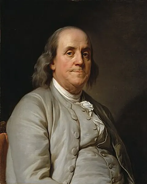 Portrait of Benjamin Franklin