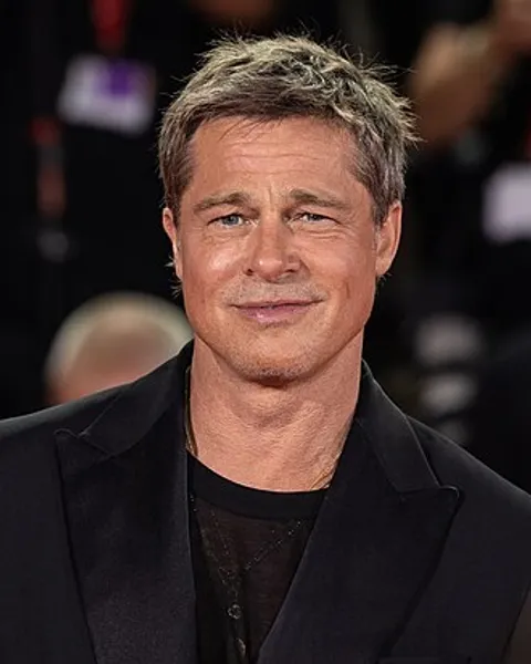 Portrait of Brad Pitt