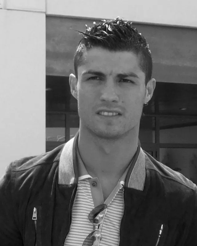 Portrait of Cristiano Ronaldo