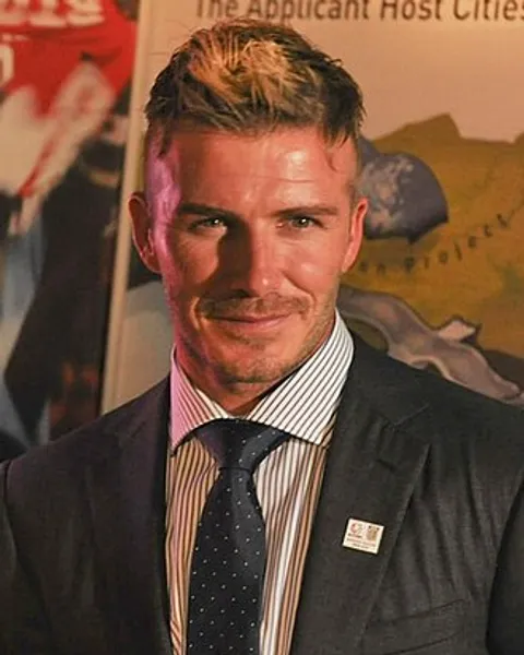 Portrait of David Beckham