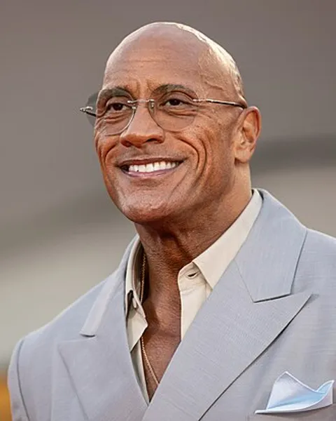 Portrait of Dwayne "The Rock" Johnson