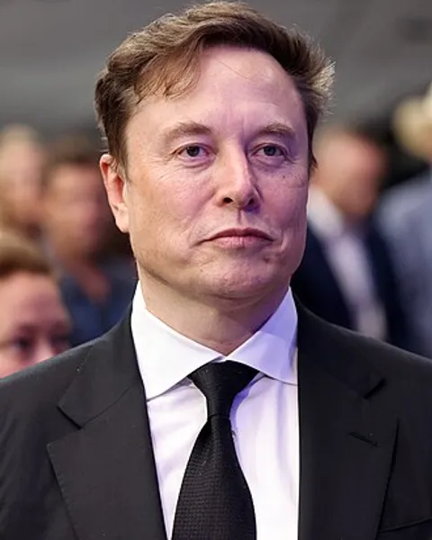 Portrait of Elon Musk