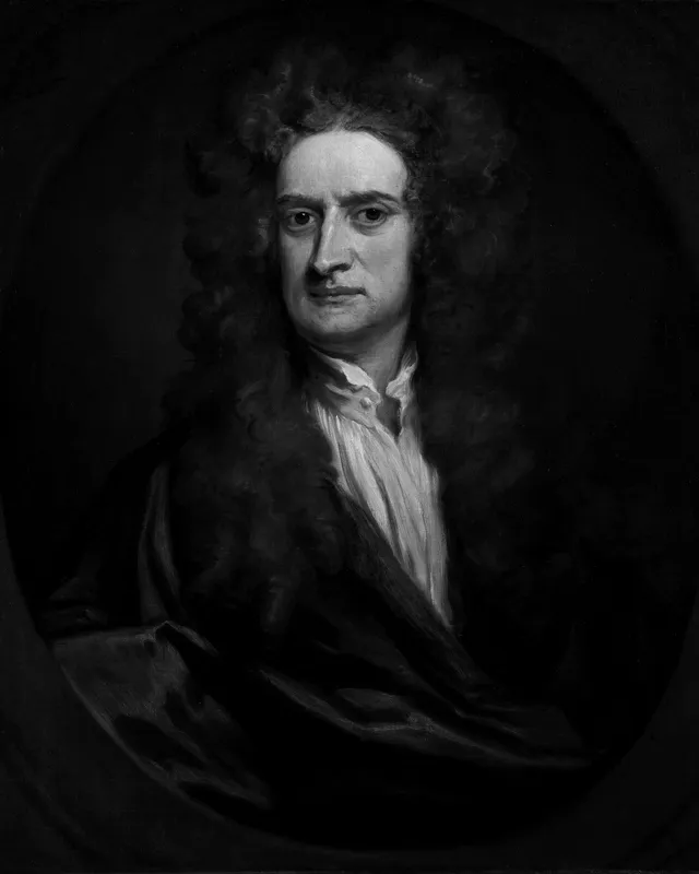 Portrait of Isaac Newton