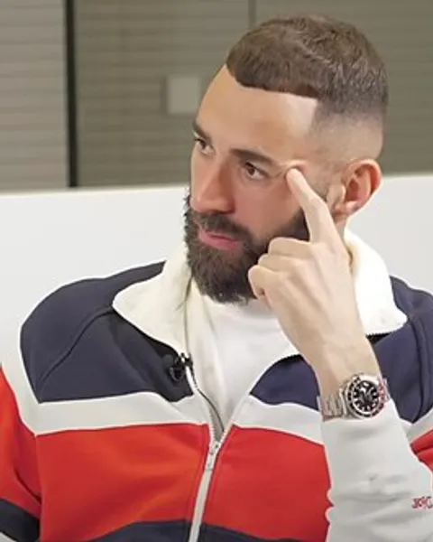 Portrait of Karim Benzema
