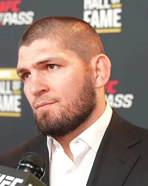 Portrait of Khabib Nurmagomedov