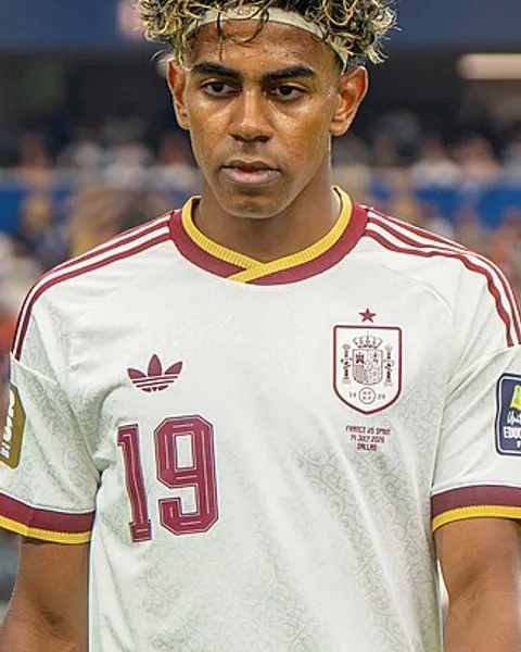Portrait of Lamine Yamal