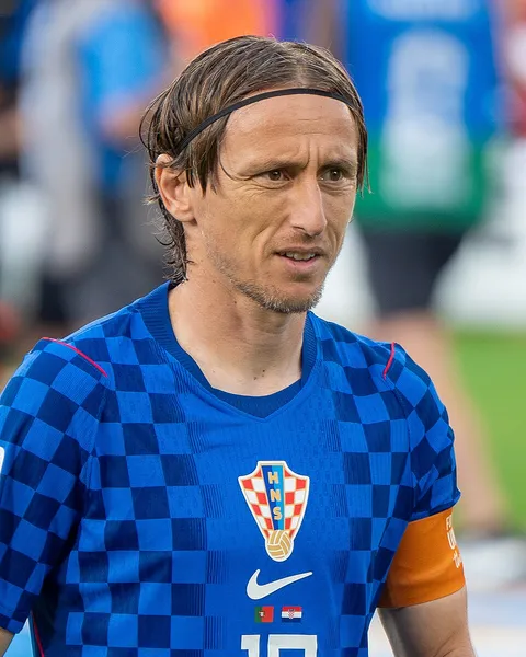 Portrait of Luka Modric