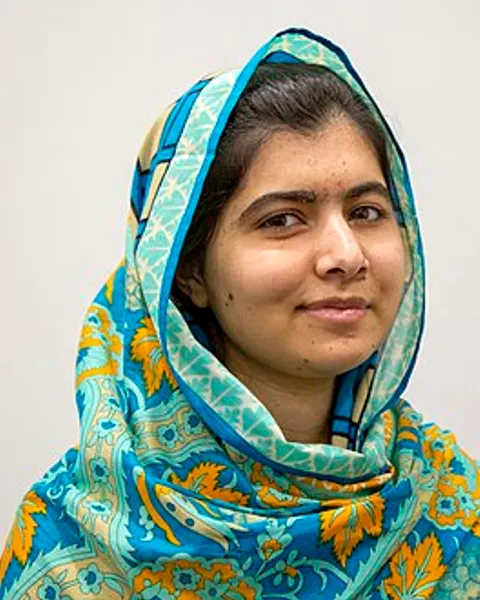 Portrait of Malala Yousafzai
