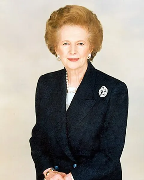 Portrait of Margaret Thatcher