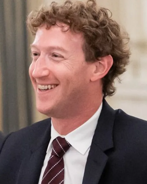 Portrait of Mark Zuckerberg