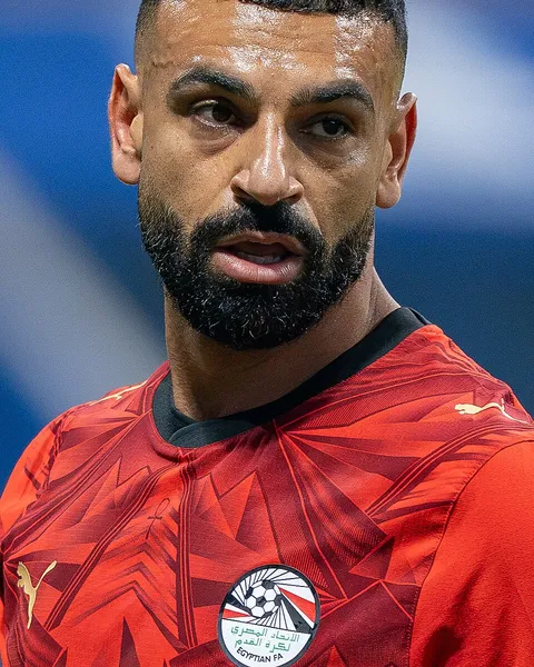 Portrait of Mohamed Salah