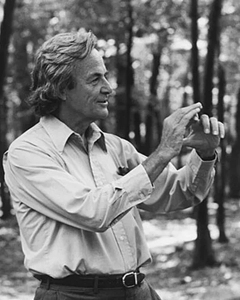 Portrait of Richard Feynman
