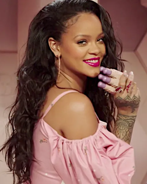 Portrait of Rihanna