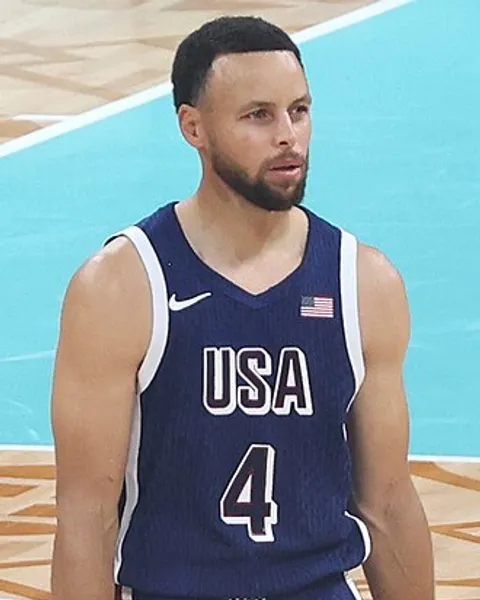 Portrait of Stephen Curry