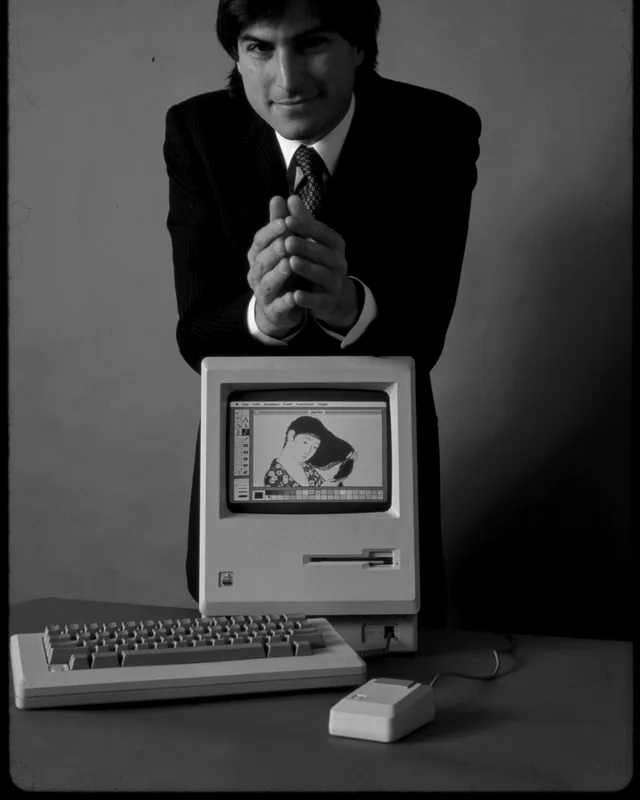 Portrait of Steve Jobs