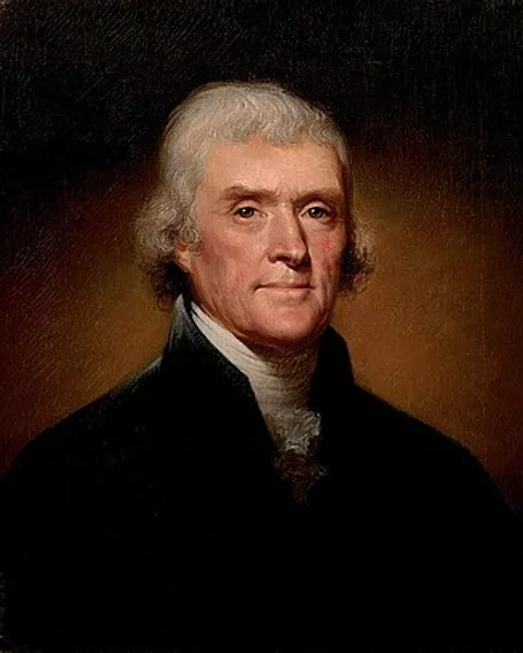 Portrait of Thomas Jefferson