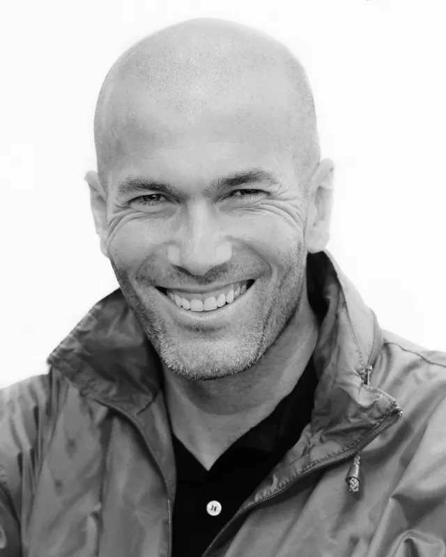 Portrait of Zinedine Zidane